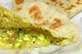 Paneer Kulcha - Indian Stuffed Bread 