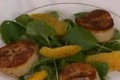 How To Make Pan-seared Sea Scallops With A Fennel Watercress And Orange Salad