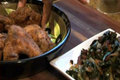 Part 1 - Fried Chicken Wings with Sauteed Greens