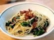 Pasta Carbonara Florentine