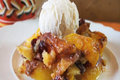 Harvest Peach-Berry Cobbler