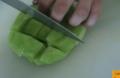 Peeling And Cutting Honey Dew