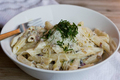 Penne with Chanterelle and Cep Sauce