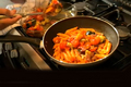 How To Make Colorful Penne Pasta With Roasted Veggies