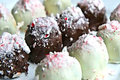 Peppermint Brownie Truffles-Fast & Easy 