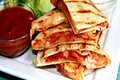 Pepperoni Pizza Quesadilla-- Quick and Easy Lunch Idea