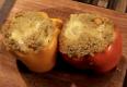 Peppers Stuffed With Pesto Couscous And Chickpea Salad