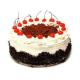 Cheery Topping Chocolate Cake