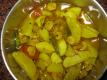 Aloo Chingri Rosha