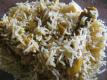 Chicken Biriyani Close Up View