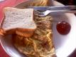 Goan Masala Omelet With Bread