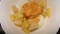 Rasgulla With Apples And Mango Cream