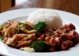 Sesame Chicken Red Curry Chicken