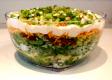 Seven 7 Layer Salad
