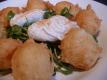 Smoked Haddock Beignets With Poached Eggs