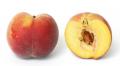 Yellow Peach And Cross Section
