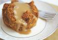 Almond Pudding With Custard Sauce