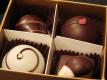 Amaretto, Raspberry, Champagne, And Pear Chocolate Truffles