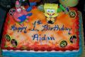 Baby Chocolate Birthday Cake