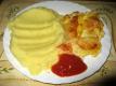 Baked Fish Fillets With Egg, Mashed Potatoes