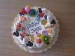 Beautiful Birthday Cheese Cake