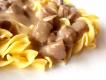 Beef Gravy With Egg Noodles