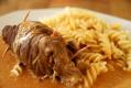 Beef Roulade Spiral Pasta