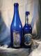 Blaue Glass Flaschen