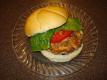 Bulkie Roll Spicy Salmon Sandwich