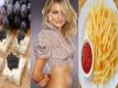 Cameron Diaz With Caviar And French Fries