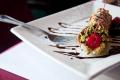 Cannolo With Maraschino Cherry And Pistacchio