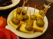 Cheese Stoppers With Olives Aka Koreczki