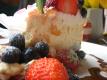 Cheesecake With Blueberries And Strawberries