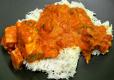 Chicken Tikka Massala Served With Rice