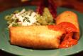 Chimichanga With Sauce