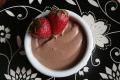 Chocolate Mousse With Strawberries
