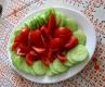Chopped Tomatoes And Cucumber