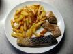 Chum Salmon Fried With French Fries