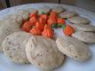 Coffee Shortbread Cookies With Mallowcreme Pumpkins