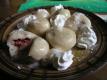 Cottage Cheese Dumplings Stuffed With Strawberries