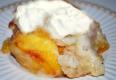 Creamy Peach Cobbler