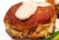 Creole Crab Cakes With Red Horseradish Sauce