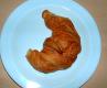Croissant Auf Teller
