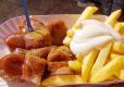 Currywurst And Fries