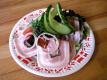 Danish Open Sandwich On Dark Rye Bread