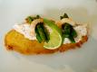 Decked Sandwich With Fried Plaice Fillet