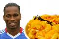 Didier Drogba With Mac N Cheese