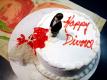 Divorce Cake - Fallen Murdered Wife With Husband Looking
