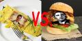 Obama Burger Vs. Romney Omelet : Who Wins The Big Fight ?