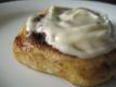 Finished Cinnamon Roll With Glaze